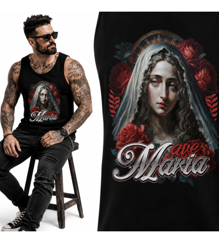 tank-top Chrześcijański  AVE MARIA